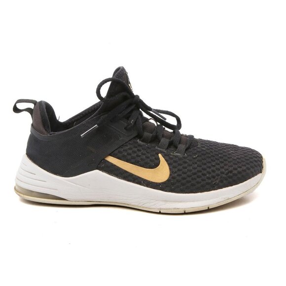 Nike Air Max Bella TR 2  Running Shoes Black Gold Sneakers Trainers Lightweight - Picture 2 of 10